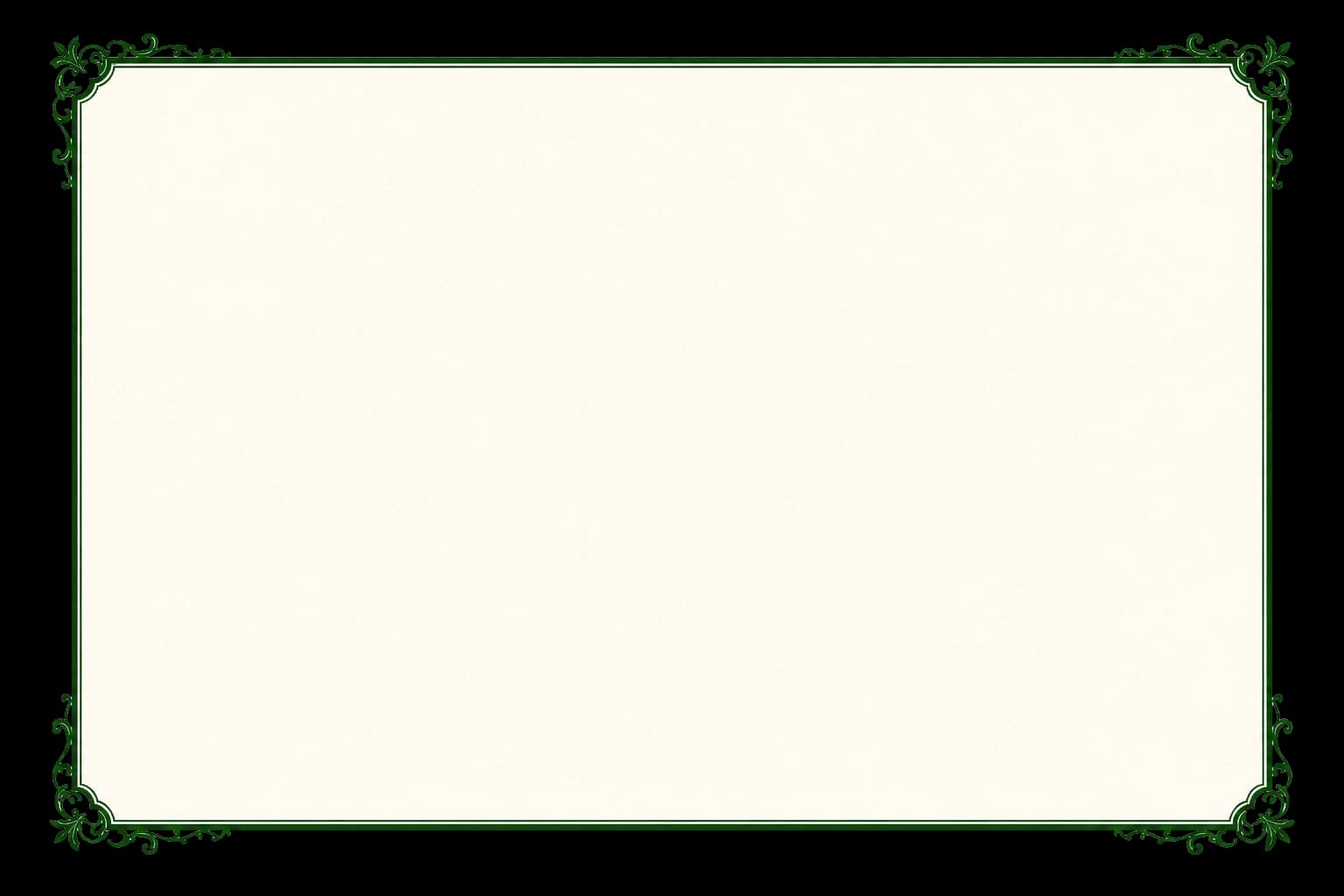 green pedigree design